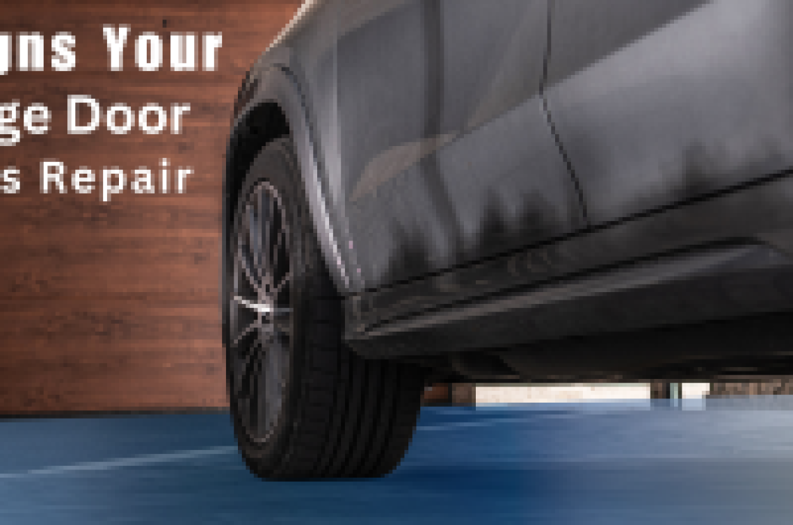 5 signes que votre porte de garage a besoin de r&eacute;parations